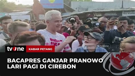 Ganjar Pranowo Lari Pagi Dan Disambut Meriah Warga Cirebon Kabar