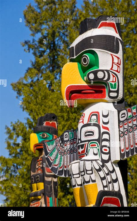 First Nation Totem Pole Banque De Photographies Et Dimages à Haute