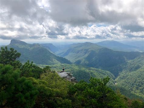 Hawksbill Mountain Hiking Trail Linville Gorge North Carolina