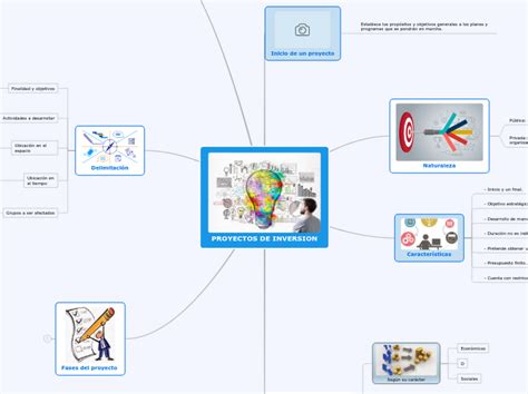 Proyectos De Inversion Mind Map