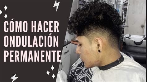 Como Hacer Ondulación Permanente En 4 Pasos Facil 💈 ️ Youtube