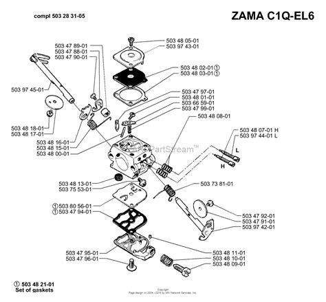 Husqvarna Epa Parts Diagram For Carburetor Parts Zama C Q