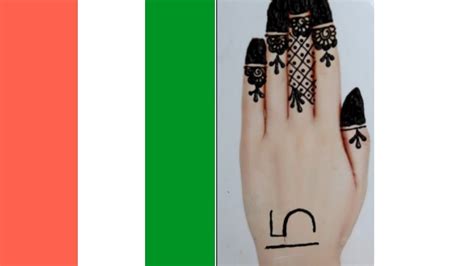 15 August Mehandi Design Independence Day Simple Mehndi Design Easy