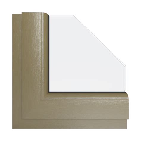 Feneste Windows Colors Veka Colors Brushed Brass