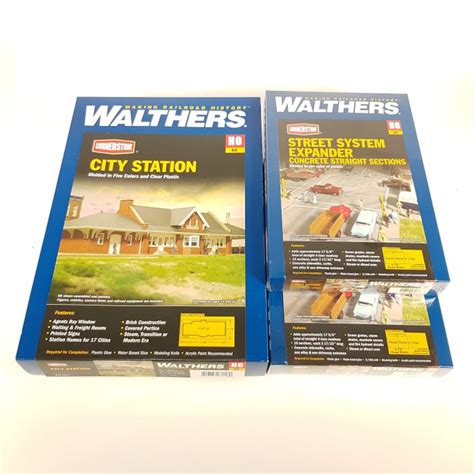 Walthers H Landschap Ongebouwd Station En Twee