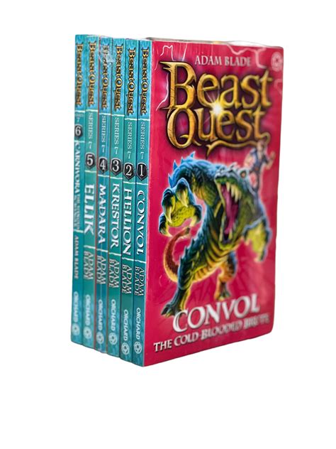 Beast Quest Series 7 6 Books Collection Set By Adam Blade — Books4us