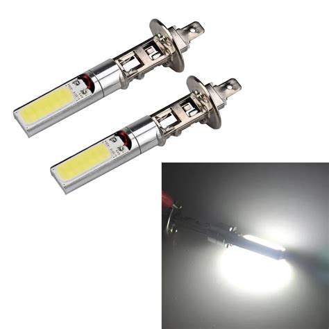 2pcs H1 COB LED Bulb 10W Xenon High Power Car Fog Driving Lamp White