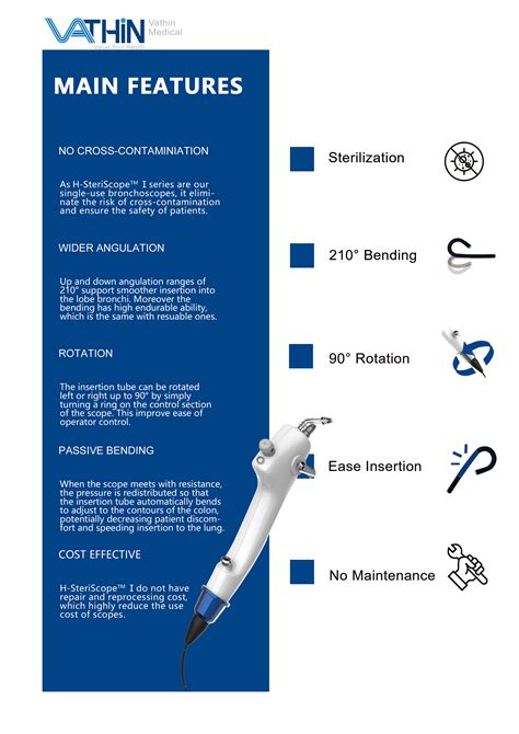 H Steriscope Single Use Bronchoscope Slim