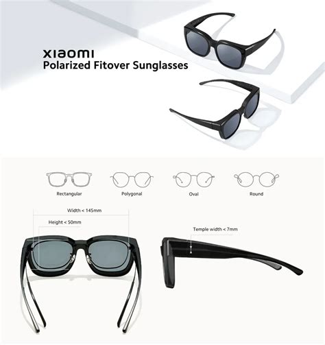 Xiaomi Mijia Polarized Fitover Sunglasses Best Price In Bd