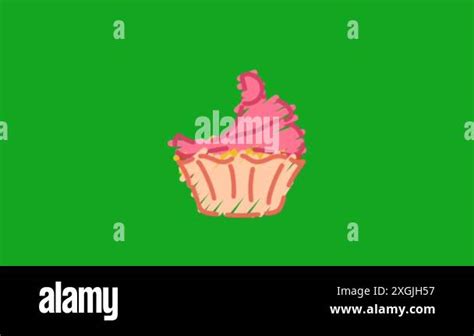 Render 2 5d Space Character Emoticon And Eating Cake Emoji Reaction