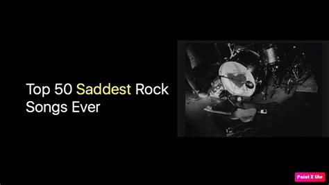 Sorrow and Melancholy: The 50 Saddest Rock Tracks of All Time - NSF News and Magazine