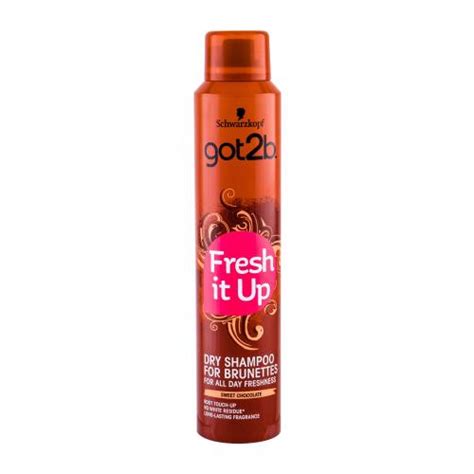 Schwarzkopf Got2b Fresh It Up For Brunettes ξηρό σαμπουάν 200 ml για