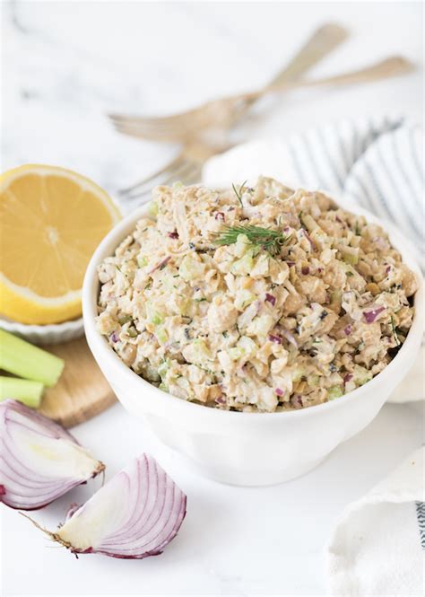 Chickpea Tuna Salad