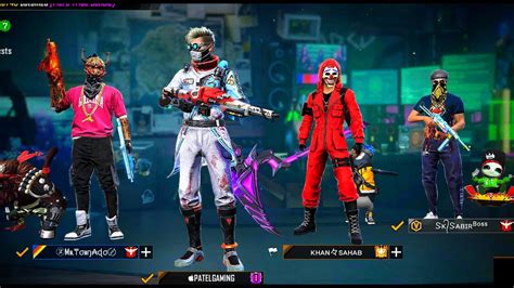 Free Fire Live Playing With Subscriber Garena Free Fire