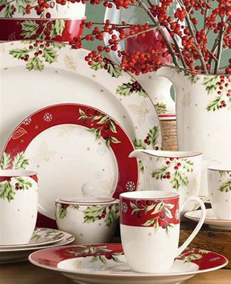 57 Beautiful Christmas Dinnerware Sets Christmas Photos Christmas