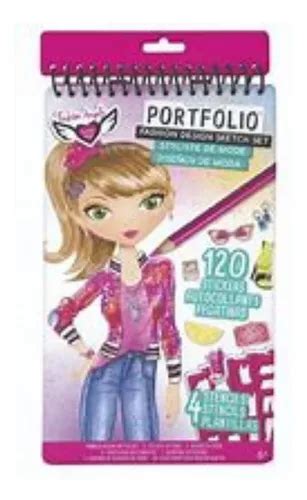 Libro P Colorear Portafolio De Moda Crayola Toys Juvenil