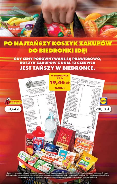 Gazetka promocyjna Biedronka Od poniedzialku ważna 24 06 do 29 06