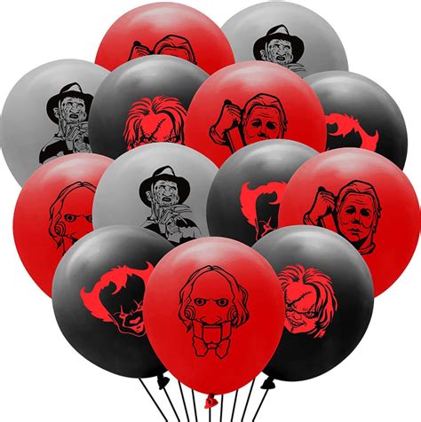 50pcs Horror Classic Movie Character Balloon Kit Horror Themed Etsy