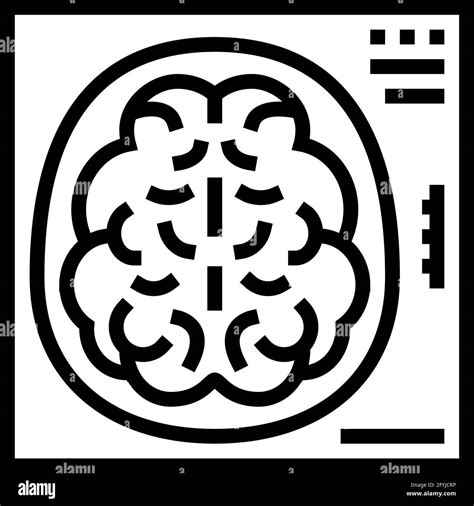 Mind X Ray Line Icon Vector Illustration Stock Vector Image Art Alamy