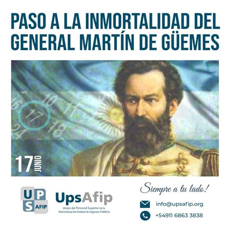 De Junio Paso A La Inmortalidad Del General Mart N De G Emes