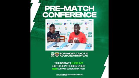 Bofoakwa Tano Fc Meet The Press Ahead Of Their Betpawa Premier League