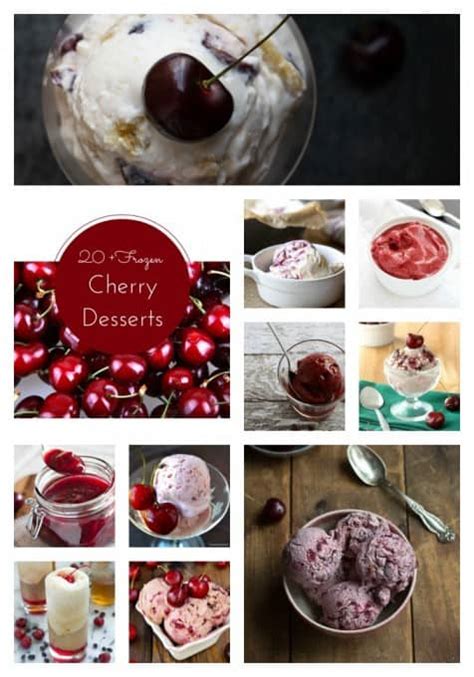 Frozen Cherry Desserts - 365 Days of Baking