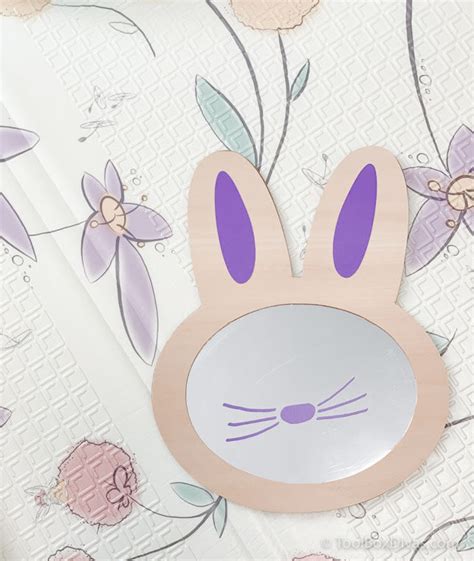 How To Create An Adorable Bunny Mirror For A Unisex Nursery Toolbox Divas