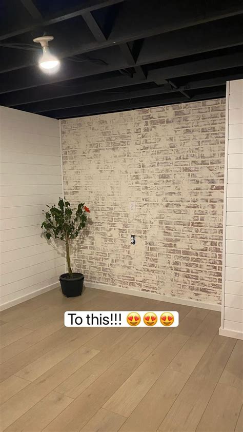 Easy Diy Faux Brick Accent Wall Using Panels Upgrade Your Space Easy