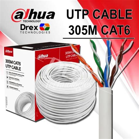 Dahua Utp Cable Cat M Ft White Lazada Ph