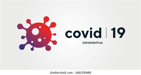 Coronavirus Covid19 Virus Vector Logo Stock Vector (Royalty Free ...