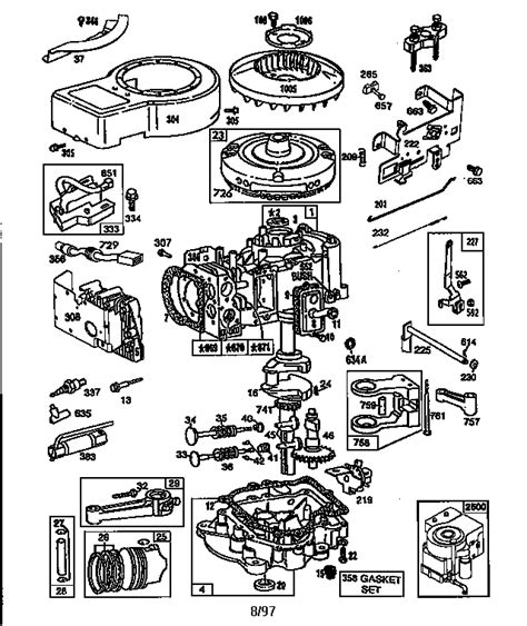 Briggs Stratton Engine Parts List Briggs Stratton Wiring Int