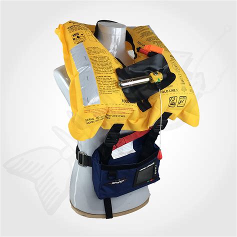 Adult Inflatable Life Jacket Pfd1 Type Waist Belt Manual Lifejackets Level 150n