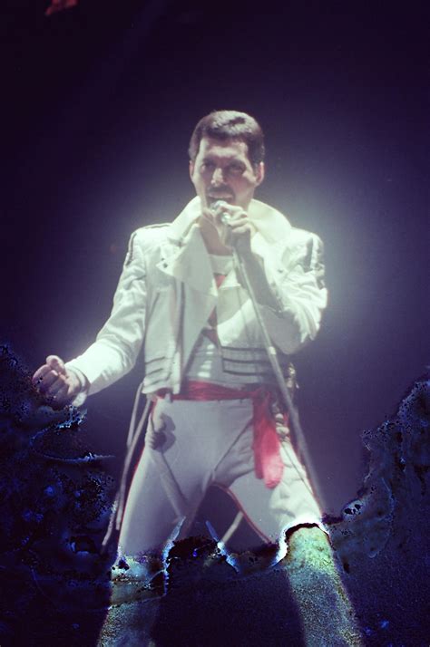 A Photo Of Freddie Mercury My Father Took In 1982 At A Show In Dallas