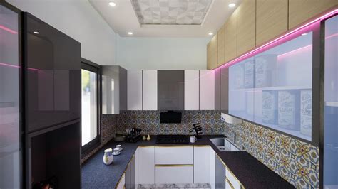 Modern HDHMR Modular Kitchen At Rs 1450 Sq Ft In Varanasi ID