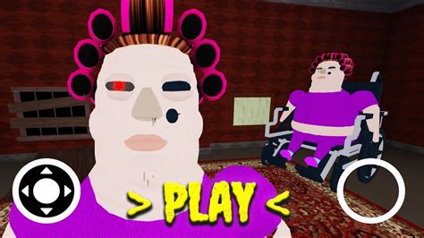 Escape Evil Grandma Scary Obby Full Gameplay Roblox Youtube