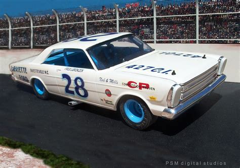 Fred Lorenzen 1966 Ford Galaxie 500 28 Nascar Grand Nati Flickr