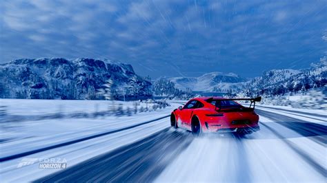 Wallpaper Forza Horizon 4 Landscape Video Game Landscape Car