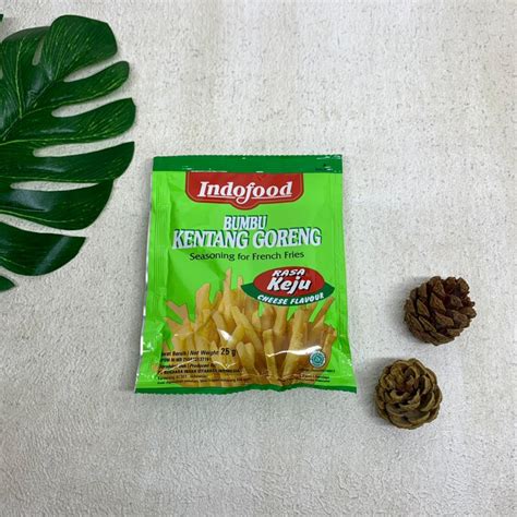 Jual INDOFOOD Bumbu Kentang Goreng 25 Gr Keju Shopee Indonesia