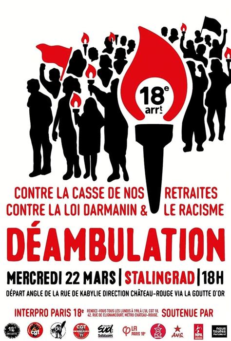 Marche des Solidarités on Twitter Mercredi 22 mars Les interpro