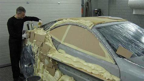 Man Makes Car With Expanding Foam