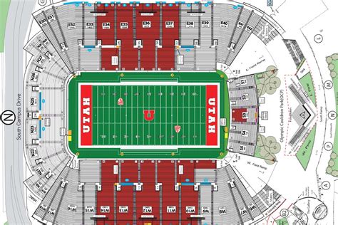 Rice-eccles Stadium Seating Chart - Stadium Seating Chart