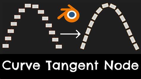 Curve Tangent Blender Geometry Nodes Tutorial YouTube