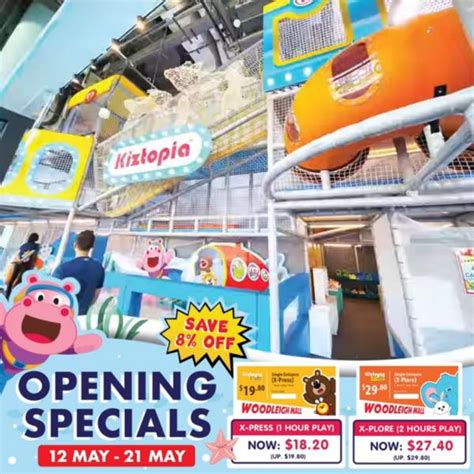 Kiztopia Club Woodleigh Mall Opening Promotion May May