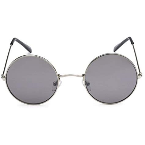 Vintage Inspired Metal Round Circle Sunglasses For Men