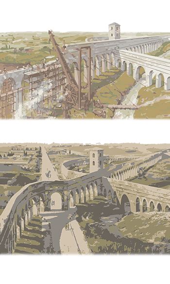 Ancient Roman Road Layers