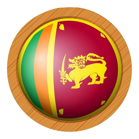 Free Vector | Icon design for flag of Sri Lanka