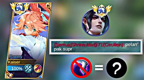 ITEM INI BAGUS BANGET BUAT FANNY DI EARLY GAME SAMPE LATE GAME TOP