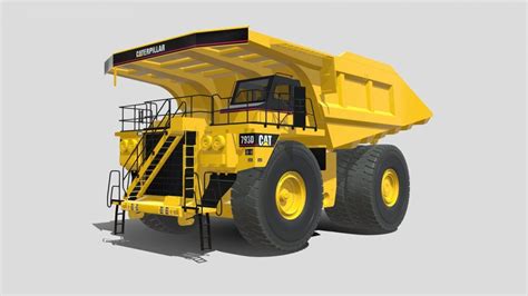 Vehicle Caterpillar 793d Specifications Cgtrader