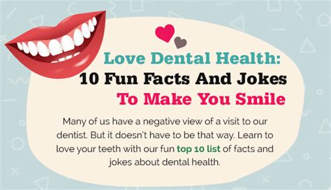 10 Fun Dental Facts And Jokes To Make You Smile [infographic] Dentalsave Dental Plans