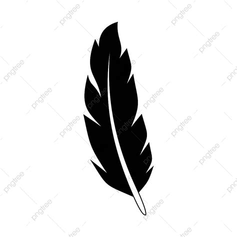 Peacock Feather Silhouette Vector PNG, Peacock Feather Icon Simple ...